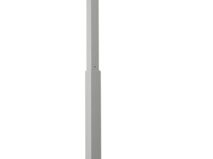 Escalate Series Single Column U-Base Adjustable Height
