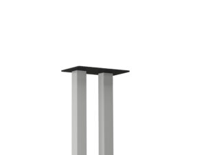 Escalate Dual Column U-Base Fixed Height
