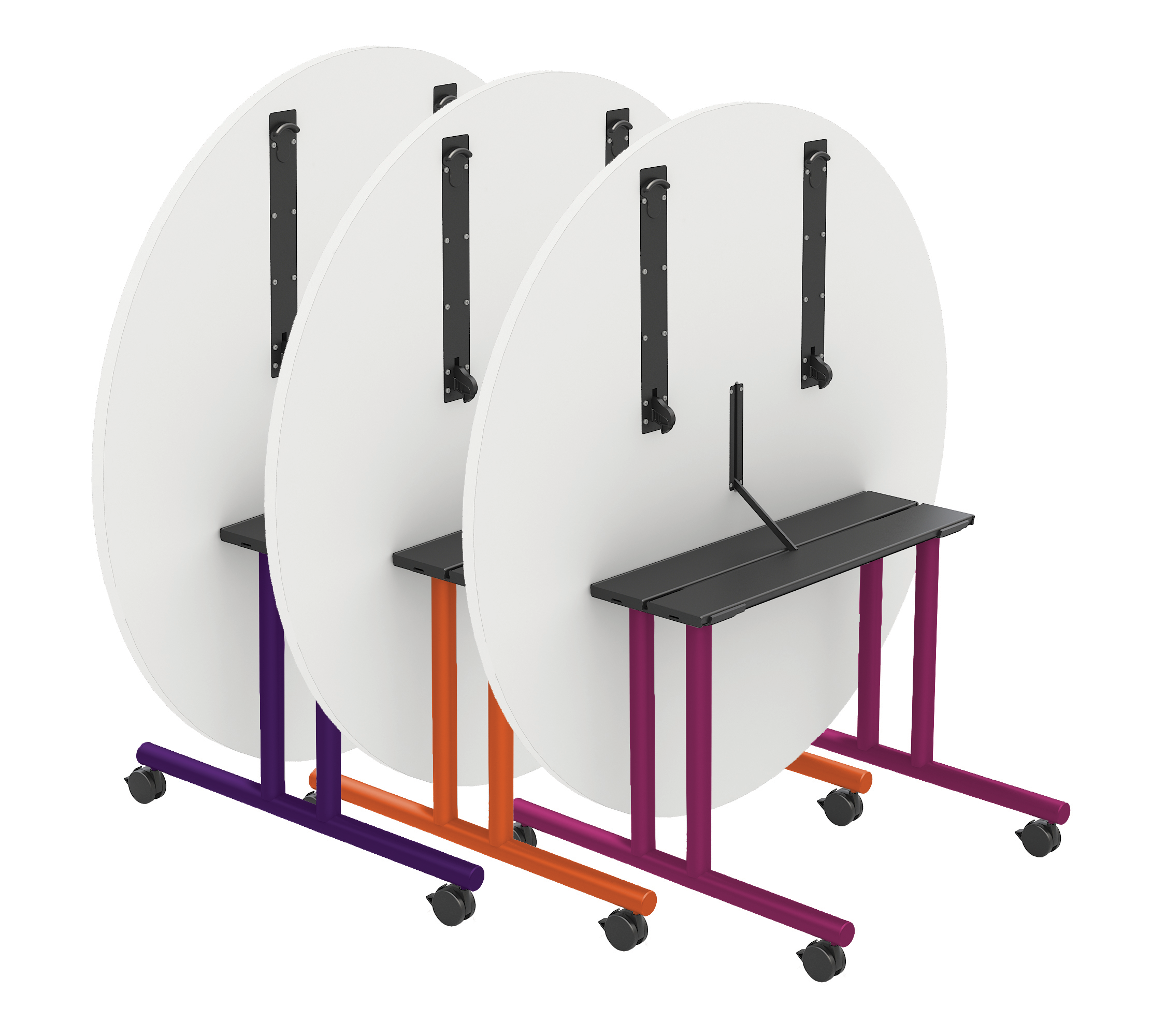 NSD 60 Round Top Assy-Setup-101 Bases 36 Inch-V3 copy